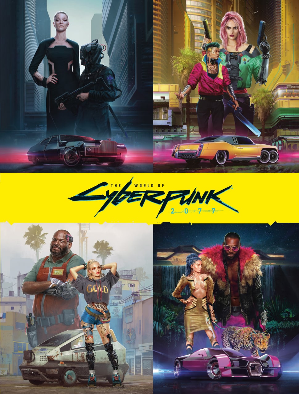 赛博朋克2077概念设定集 The World of Cyberpunk 2077 Artbook Concept 2.17G